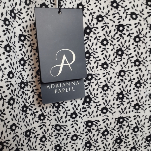 Adrianna Papell Blouse Size Small Floral - Picture 6 of 6